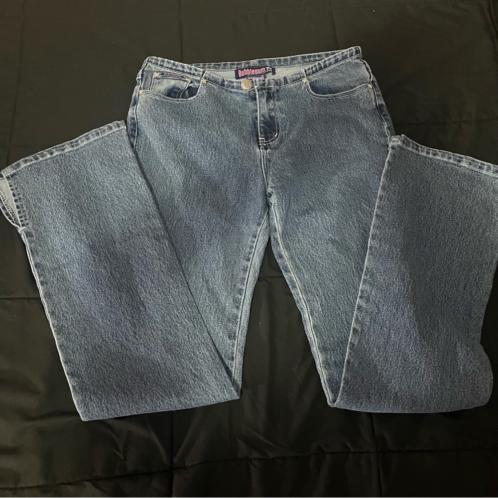 Y2K Bubblegum low rise jeans